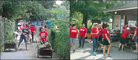 Key Bank Neighbors Make A Difference Volunteers