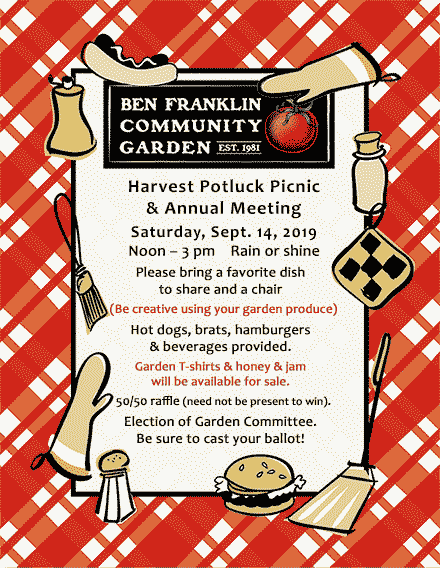 Harvest Picnic & Annual Meeting 9/14